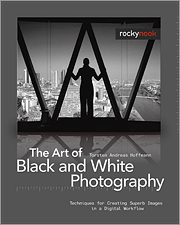 Book cover of The Art of Black and White Photography