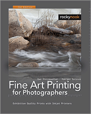 Book cover of Fine Art Printing for Photographers
