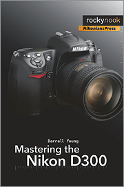 Book cover of Mastering the Nikon D300