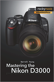 Book cover of Mastering the Nikon D3000