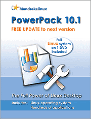 Book cover of Mandrakelinux PowerPack 10.0