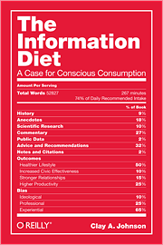 Book cover for The Information Diet